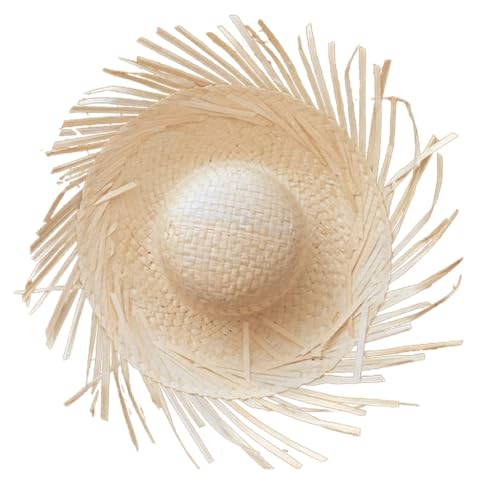 LEIDJGUN Bunter Mexikaner-Strohhut für Strand, Foto-Requisiten, Strohhut mit zerrissener Krempe LEIDJGUN Bunter Mexikaner-Strohhut für Strand, Foto-Requisiten, Strohhut mit zerrissener Krempe von LEIDJGUN