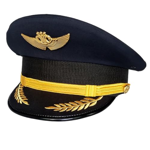 LEIDJGUN Captain Halloween Party Captain Hut für Erwachsene Party Maskeraden Party Cosplay für Halloween Rollenspiel Kostüm LEIDJGUN Captain Halloween Party Captain Hut für Erwachsene Party Maskeraden Party Cosplay für Halloween Rollenspiel Kostüm von LEIDJGUN