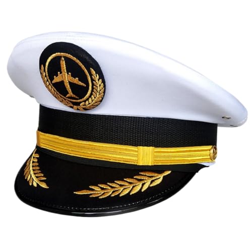 LEIDJGUN Captain Halloween Party Captain Hut für Erwachsene Party Maskeraden Party Cosplay für Halloween Rollenspiel Kostüm LEIDJGUN Captain Halloween Party Captain Hut für Erwachsene Party Maskeraden Party Cosplay für Halloween Rollenspiel Kostüm von LEIDJGUN