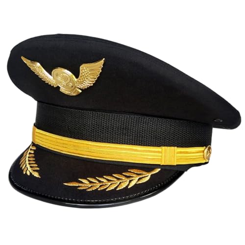 LEIDJGUN Captain Halloween Party Captain Hut für Erwachsene Party Maskeraden Party Cosplay für Halloween Rollenspiel Kostüm LEIDJGUN Captain Halloween Party Captain Hut für Erwachsene Party Maskeraden Party Cosplay für Halloween Rollenspiel Kostüm von LEIDJGUN
