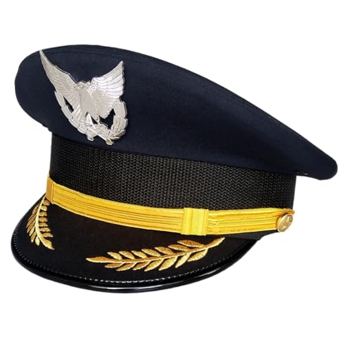 LEIDJGUN Captain Halloween Party Captain Hut für Erwachsene Party Maskeraden Party Cosplay für Halloween Rollenspiel Kostüm LEIDJGUN Captain Halloween Party Captain Hut für Erwachsene Party Maskeraden Party Cosplay für Halloween Rollenspiel Kostüm von LEIDJGUN