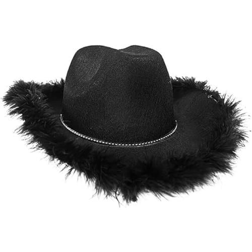 LEIDJGUN Cool Hat Pelz Hut Karneval Musikfestival von LEIDJGUN