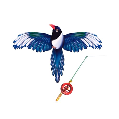 LEIDJGUN Dynamic Wing Kites Mit Fischereistableitungslinie Dynamische Drachen Kites Fliege Spielzeug Für Kinder Easy Fly Outdoor Toy von LEIDJGUN