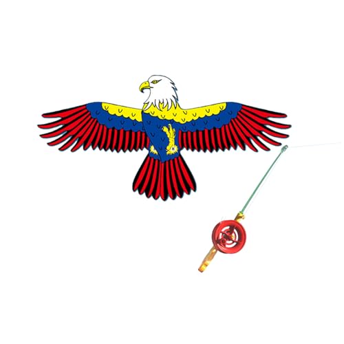 LEIDJGUN Dynamic Wing Kites Mit Fischereistableitungslinie Dynamische Drachen Kites Fliege Spielzeug Für Kinder Easy Fly Outdoor Toy von LEIDJGUN