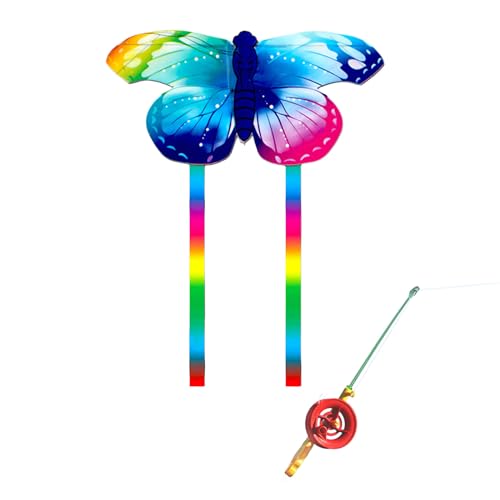 LEIDJGUN Dynamic Wing Kites Mit Fischereistableitungslinie Dynamische Drachen Kites Fliege Spielzeug Für Kinder Easy Fly Outdoor Toy von LEIDJGUN