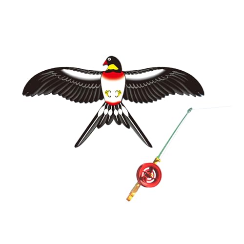 LEIDJGUN Dynamic Wing Kites Mit Fischereistableitungslinie Dynamische Drachen Kites Fliege Spielzeug Für Kinder Easy Fly Outdoor Toy von LEIDJGUN