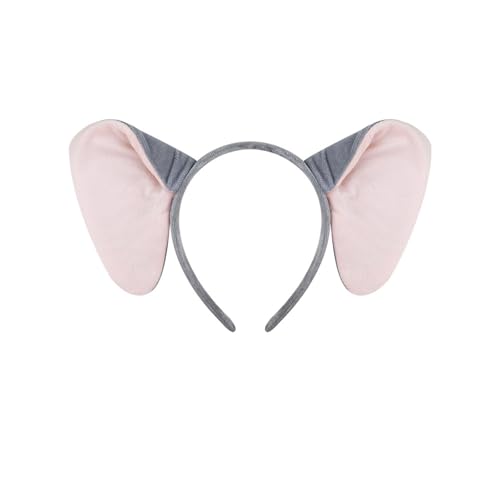 LEIDJGUN Elefant Kostüm Set Elephant Ohrs Und Schwanz Bowtie Tutus Fancy Kostüm Kits Accessoires Für Halloween Cosplay von LEIDJGUN