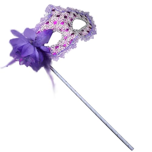 LEIDJGUN Federierte Maskerade Maske Mit Stickblumendekoration Maskerade Maske Halbgesichtsmaske Für Frauen Halloween Cosplay Proms LEIDJGUN Federierte Maskerade Maske Mit Stickblumendekoration Maskerade Maske Halbgesichtsmaske Für Frauen Halloween Cosplay Proms von LEIDJGUN