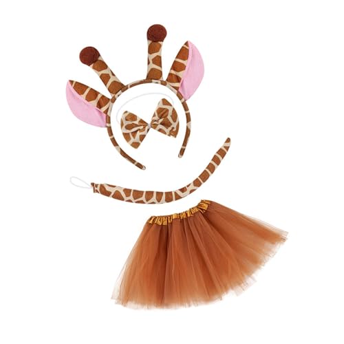 LEIDJGUN Giraffen-Cosplay-Kostüme, Dekorationen, Zubehör, Giraffe, Verkleidung, Festival, Plüschverzierung, Giraffen-Stirnband, Cosplay-Requisiten LEIDJGUN Giraffen-Cosplay-Kostüme, Dekorationen, Zubehör, Giraffe, Verkleidung, Festival, Plüschverzierung, Giraffen-Stirnband, Cosplay-Requisiten von LEIDJGUN