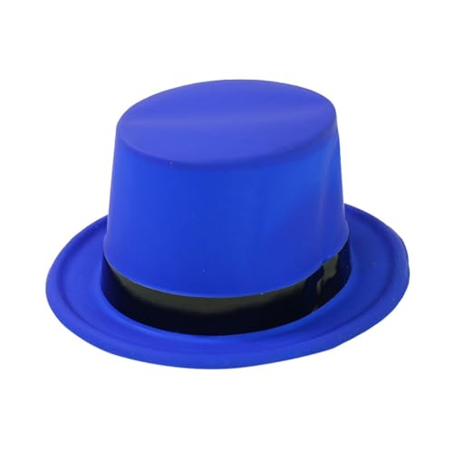 LEIDJGUN Großer Hut mit schwarzer Schleife in fluoreszierender Farbe für Cosplay, Party, Erwachsene, Rollenspiel, Verkleidungszubehör, Gentleman-Hut LEIDJGUN Großer Hut mit schwarzer Schleife in fluoreszierender Farbe für Cosplay, Party, Erwachsene, Rollenspiel, Verkleidungszubehör, Gentleman-Hut von LEIDJGUN