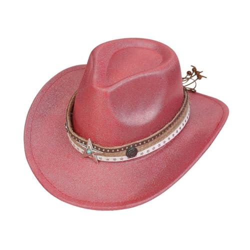 LEIDJGUN Hut für Erwachsene, für Reisen, Outdoor-Aktivität, Rollenspiel, Party, Western-Frauen, Mann, Rollenspiel, Kostüm, Kopfbedeckung LEIDJGUN Hut für Erwachsene, für Reisen, Outdoor-Aktivität, Rollenspiel, Party, Western-Frauen, Mann, Rollenspiel, Kostüm, Kopfbedeckung von LEIDJGUN
