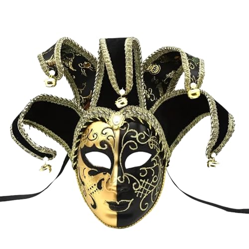 LEIDJGUN Karnevals-Maskerade, Halloween, Narren, Party, Karneval, Venezianer, als Wanddekoration von LEIDJGUN