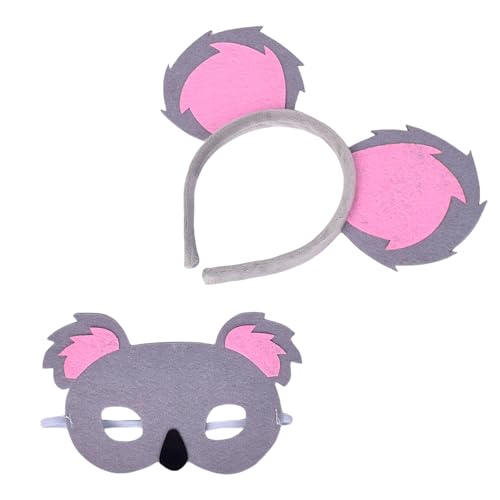 LEIDJGUN Kinder Koala Kostümzubehör Halloween Tierkostüm Für Boy Girl Cosplay Geburtstag Weihnachten Halloween von LEIDJGUN