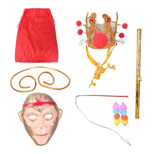 LEIDJGUN Kinder Sonne Kostüm Teleskop Stick Stirnband Halloween Cosplay Kostüm Zubehör von LEIDJGUN