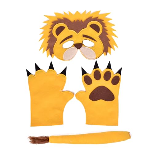 LEIDJGUN Kinder Tierkostüm Mit Handschuh Und Heck Halloween Tierkostümzubehör Für Kid Halloween Cosplay LEIDJGUN Kinder Tierkostüm Mit Handschuh Und Heck Halloween Tierkostümzubehör Für Kid Halloween Cosplay von LEIDJGUN
