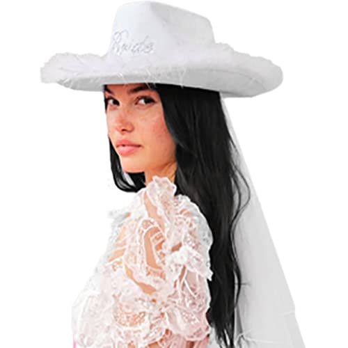 LEIDJGUN Krempe Hut Braut Cosplay Hochzeit Party Fotoshooting LEIDJGUN Krempe Hut Braut Cosplay Hochzeit Party Fotoshooting von LEIDJGUN