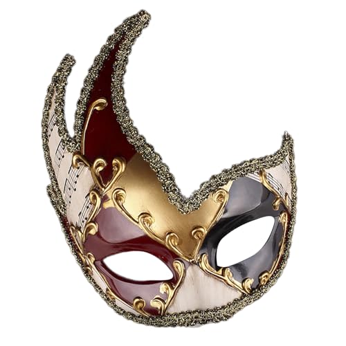LEIDJGUN Mardi Gras bietet Gesichtsbedeckung, atmungsaktiv, bequem für Halloween, Weihnachtsfeier LEIDJGUN Mardi Gras bietet Gesichtsbedeckung, atmungsaktiv, bequem für Halloween, Weihnachtsfeier von LEIDJGUN