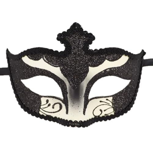 LEIDJGUN Maskerade-Kostüm-Dekoration für Damen und Herren, Halloween-Augenmaske, halbes Gesicht, Halloween-Kostüm-Zubehör LEIDJGUN Maskerade-Kostüm-Dekoration für Damen und Herren, Halloween-Augenmaske, halbes Gesicht, Halloween-Kostüm-Zubehör von LEIDJGUN