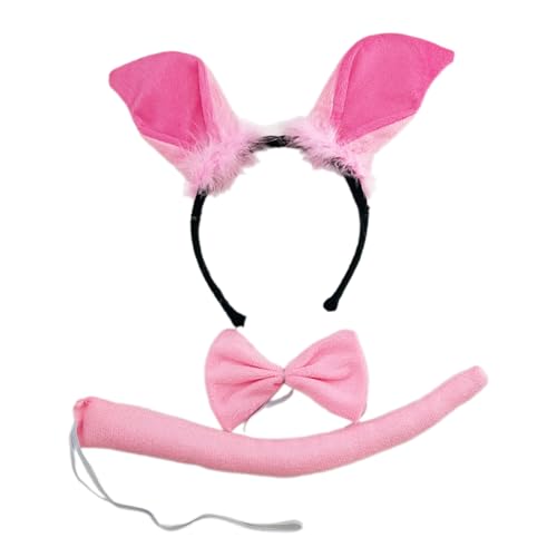 LEIDJGUN Rollenspiel Party Kostüm Dekorationen Requisiten für Kinder Tiere Ohr Stirnbänder Kollektion Haarband Kopfbedeckung Schwanz LEIDJGUN Rollenspiel Party Kostüm Dekorationen Requisiten für Kinder Tiere Ohr Stirnbänder Kollektion Haarband Kopfbedeckung Schwanz von LEIDJGUN