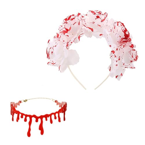LEIDJGUN Splattered Blood Glasses Halloween Pointed Hat Bloody Gloves Stockings Decorative Glasses Halloween Costume Accessories LEIDJGUN Splattered Blood Glasses Halloween Pointed Hat Bloody Gloves Stockings Decorative Glasses Halloween Costume Accessories von LEIDJGUN