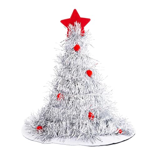 LEIDJGUN Weihnachtsmützen für Weihnachtsbaum, weich, mit Pailletten, mit Stern, Festival, Kostüm, Hut, Weihnachtsfeier-Dekorationen LEIDJGUN Weihnachtsmützen für Weihnachtsbaum, weich, mit Pailletten, mit Stern, Festival, Kostüm, Hut, Weihnachtsfeier-Dekorationen von LEIDJGUN