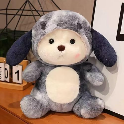 LEIGHT Plüschbär mit weichem Sweatshirt, kuschelig & entzückend - das perfekte Geschenk für alle Altersgruppen! (Wolkiger Kuschelbär) von LEIGHT