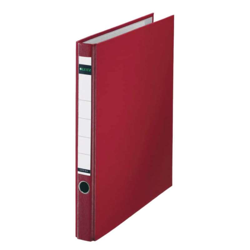 LEITZ 1010 Ordner DIN A4, Sets Einzeln, Breite (cm) 3,5 cm, Farbe rot von LEITZ