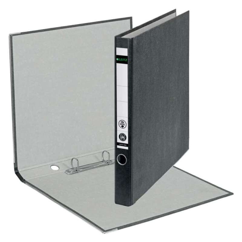 LEITZ 1010 Ordner DIN A4, Sets Einzeln, Breite (cm) 3,5 cm, Farbe schwarz von LEITZ