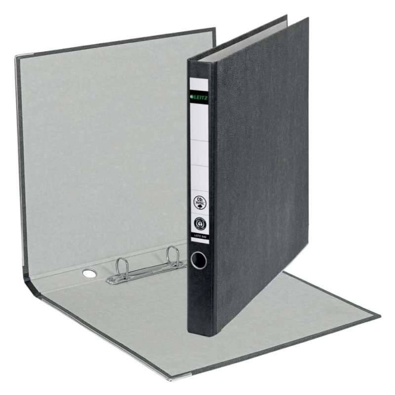 LEITZ 1010 Ordner DIN A4, Sets Einzeln, Breite (cm) 3,5 cm, Farbe schwarz von LEITZ