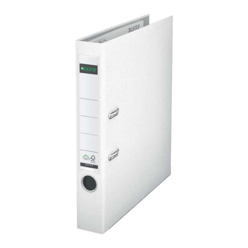 LEITZ 1010 Ordner DIN A4, Sets Einzeln, Breite (cm) 5,0 cm, Farbe weiß von LEITZ
