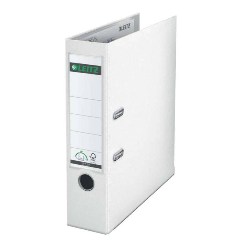 LEITZ 1010 Ordner DIN A4, Sets Einzeln, Breite (cm) 8,0 cm, Farbe weiß von LEITZ