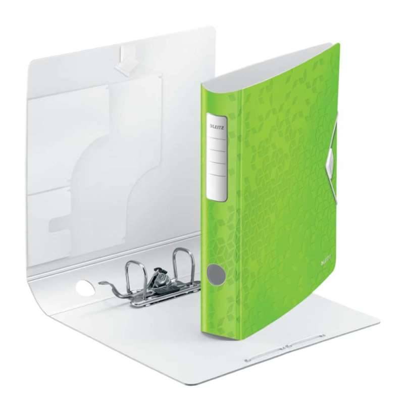 LEITZ Active Ordner A4 Wow, Sets Einzeln, Breite (cm) 6,0 cm, Farbe grün von LEITZ