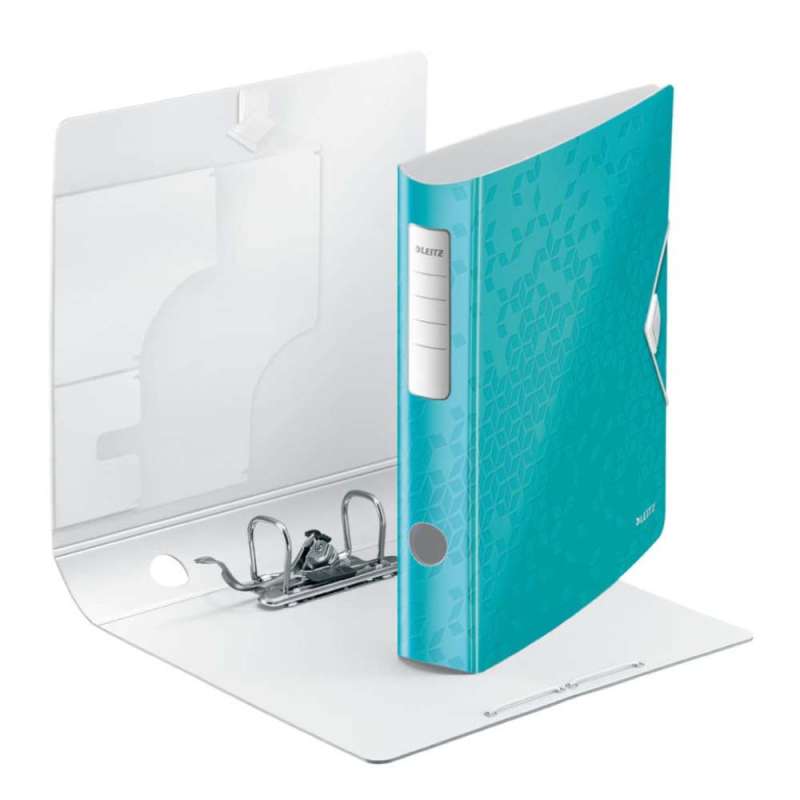 LEITZ Active Ordner A4 Wow, Sets Einzeln, Breite (cm) 6,0 cm, Farbe himmelblau von LEITZ