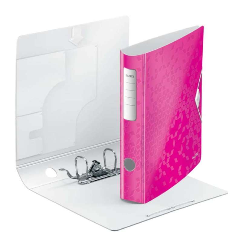 LEITZ Active Ordner A4 Wow, Sets Einzeln, Breite (cm) 6,0 cm, Farbe pink von LEITZ