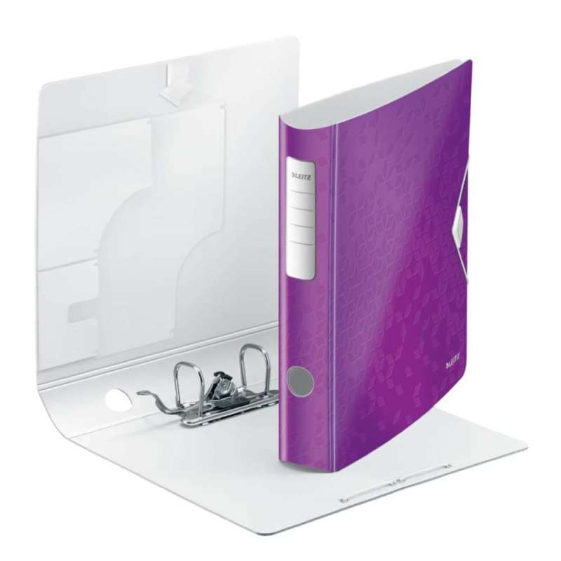 LEITZ Active Ordner A4 Wow, Sets Einzeln, Breite (cm) 6,0 cm, Farbe violett von LEITZ