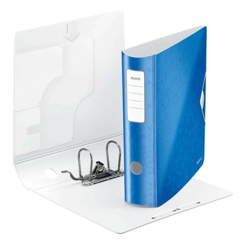 LEITZ Active Ordner A4 Wow, Sets Einzeln, Breite (cm) 8,0 cm, Farbe blau von LEITZ