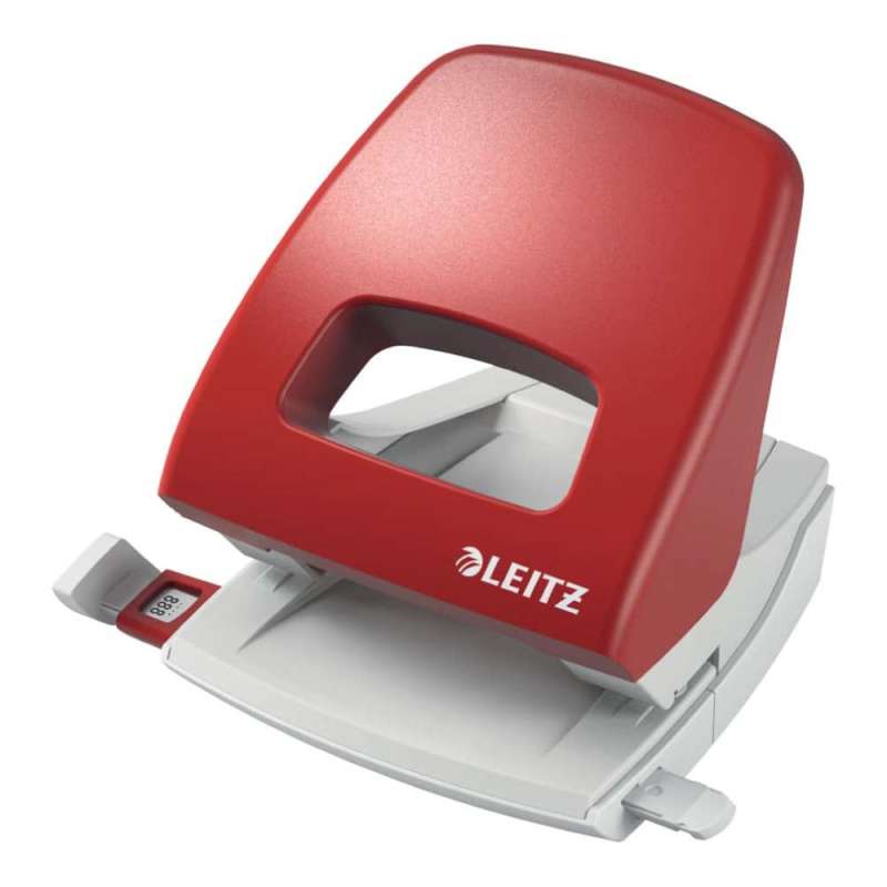 LEITZ Bürolocher NeXXt, Sets Einzeln, Ausführung Mini, Farbe schwarz von LEITZ