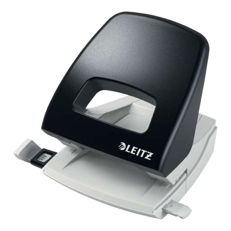 LEITZ Bürolocher NeXXt, Sets Einzeln, Ausführung Standard, Farbe schwarz von LEITZ