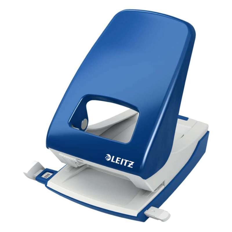 LEITZ Bürolocher NeXXt, Sets Einzeln, Ausführung Stark, Farbe blau von LEITZ