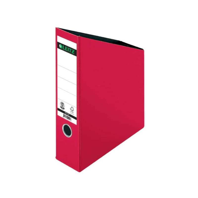 LEITZ Stehsammler Hartpappe oder Kunststoff, Sets Einzeln, Ausführung Hartpappe, Farbe rot von LEITZ