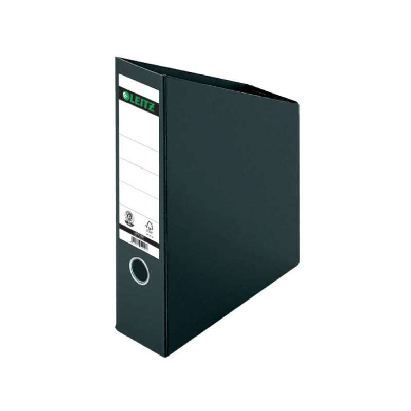 LEITZ Stehsammler Hartpappe oder Kunststoff, Sets Einzeln, Ausführung Hartpappe, Farbe schwarz von LEITZ