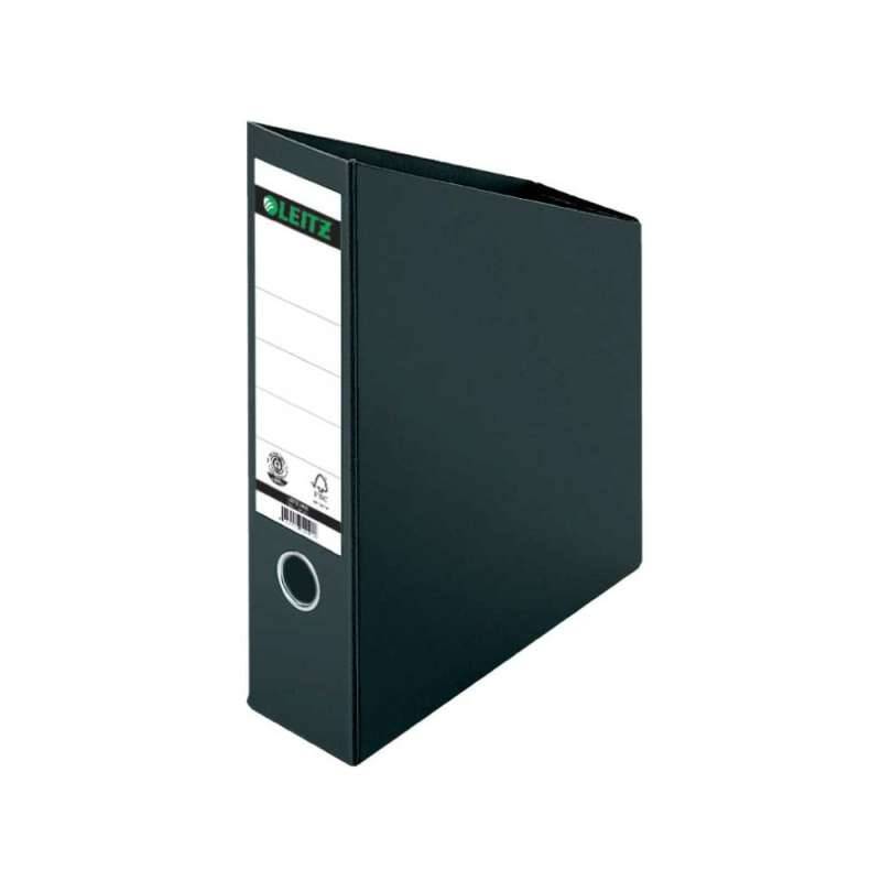 LEITZ Stehsammler Hartpappe oder Kunststoff, Sets Einzeln, Ausführung Hartpappe, Farbe schwarz von LEITZ