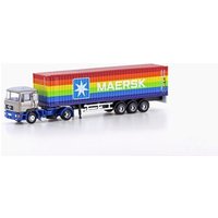 LEMKE COLLECTION LC4066 MINIS 1:160 MAN F90 Container-Sattelzug MAERSK von LEMKE COLLECTION