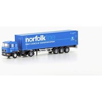 LEMKE COLLECTION LC4067 MINIS 1:160 MAN F90 Container-Sattelzug Norfolkline von LEMKE COLLECTION