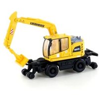 LEMKE COLLECTION LC4265 MINIS 1:160 Liebherr A922 Rail 2-Wege Bagger mit Greifer von LEMKE COLLECTION