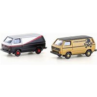LEMKE COLLECTION LC4344 MINIS 1:160 VW T3 2er Set Tuning (Metallic Serie) von LEMKE COLLECTION