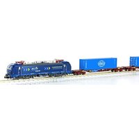 LEMKE COLLECTION LC96004 MINIS 1:160 Güterzug E-Lok BR 192 mit 2x Containerwagen Sgnss, EVB, Ep. VI LEMKE COLLECTION LC96004 MINIS 1:160 Güterzug E-Lok BR 192 mit 2x Containerwagen Sgnss, EVB, Ep. VI von LEMKE COLLECTION