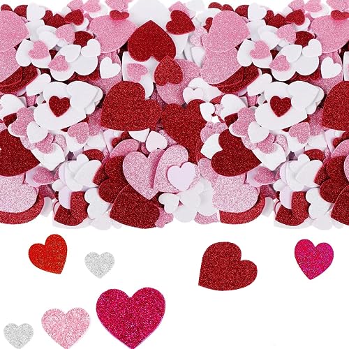 LEMONSTONE 180 Stück Moosgummi Herzen Selbstklebend, Sticker Herzen, Herz Sticker, Moosgummi Buchstaben, Glitzer Sticker, Sticker Glitzer für Hochzeit Geburtstag Dekorieren, Scrapbooking Zubehör Kit LEMONSTONE 180 Stück Moosgummi Herzen Selbstklebend, Sticker Herzen, Herz Sticker, Moosgummi Buchstaben, Glitzer Sticker, Sticker Glitzer für Hochzeit Geburtstag Dekorieren, Scrapbooking Zubehör Kit von LEMONSTONE