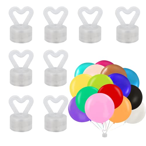LEMONSTONE 8 Stück Ballongewicht für Helium, Luftballon Beschwerer, Ballon Beschwerer, Ballon Gewicht mit Magnet für Helium für Hochzeit Kinder Feiern Geburtstag von LEMONSTONE