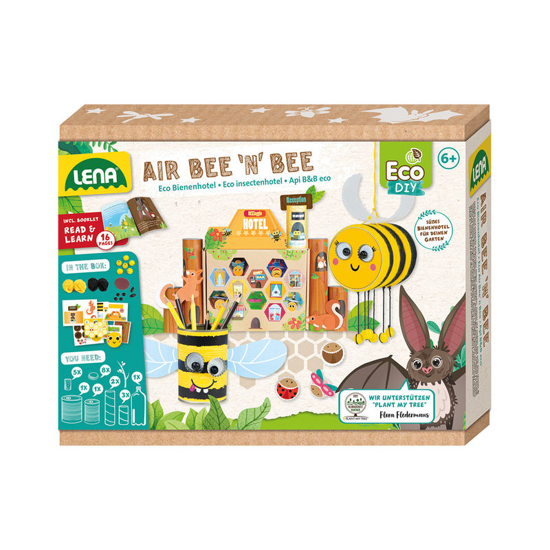 Bastelset ECO UPCYCLING - AIR BEE'N'BEE in bunt von LENA®